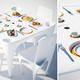 Illustration for article titled This Outdoor Table's Recessed Grooves Stop the Wind From Blowing Away Your Meal